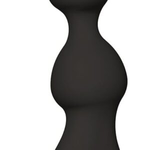 Vibrating Anal Beads Massager with  Technology and 8 Vibrating Patterns, Adult Anal Toys (Black)