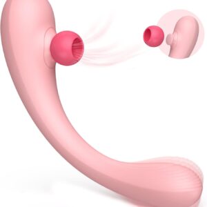 Rabbit Vibrator for Women, 9 Sucking & 9 G Spot Vibrator Adult Sex Toy,Body-Safe  Sexual Pleasure Tools, Fully Waterproof Dildo Sucking Vibrator for Women and Couples
